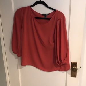 Salmon blouse